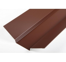 Ендова (RAL 8017) внутренняя коричневый шоколад (2 м) 