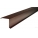 Торцевая планка для металлочерепицы и профнастила (RAL 8017) корич. шоколад (2 м)